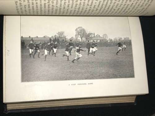 FOOTBALL HISTORY BY MONTAGUE SHEARMAN THE ASSOCIATION GAME & THE RUGBY UNION GAME 1901
