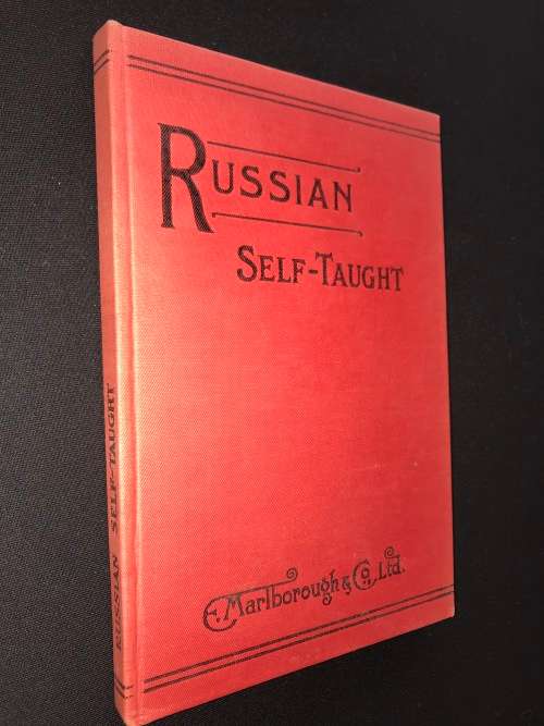 RUSSIAN SELF-TAUGHT BY NATURAL METHOD WITH PHONETIC PRONUNCIATION 1931