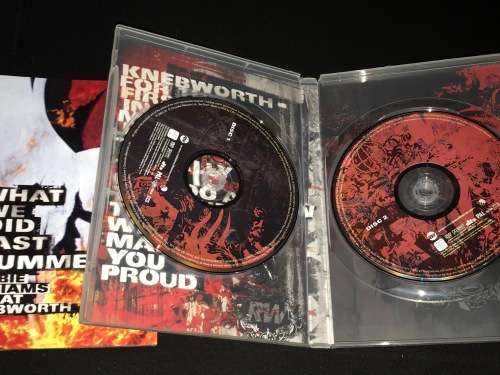 ROBBIE WILLIAMS WHAT WE DID LAST SUMMER LIVE AT KNEBWORTH DVD