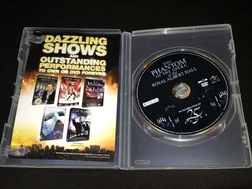 ANDREW LLOYD WEBBER'S THE PHANTOM OF THE OPERA AT THE ROYAL ALBERT HALL DVD
