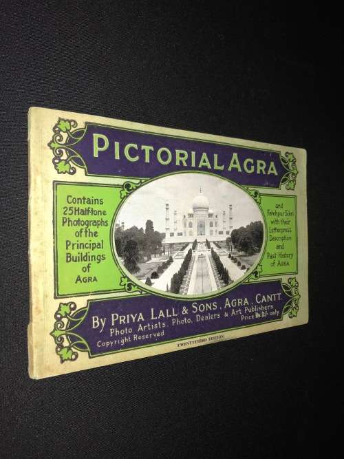 PICTORIAL AGRA INDIA VINTAGE PHOTOGRAPHS OF THE PRINCIPAL BUILDINGS