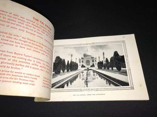 PICTORIAL AGRA INDIA VINTAGE PHOTOGRAPHS OF THE PRINCIPAL BUILDINGS