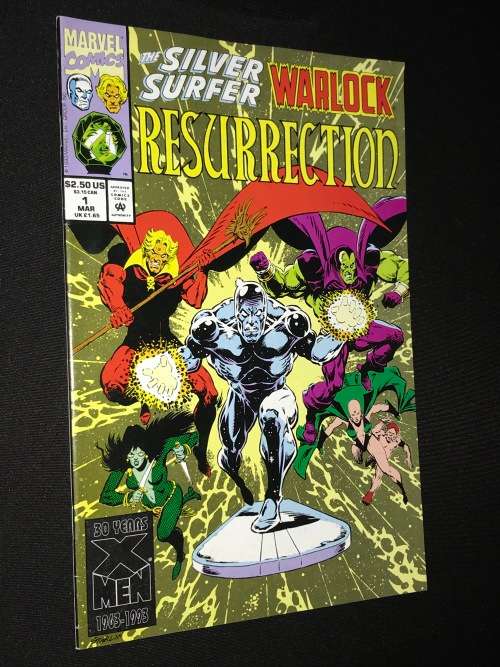 THE SILVER SURFER WARLOCK RESURRECTION MARVEL COMICS 30 YEARS XMEN 1963-1993