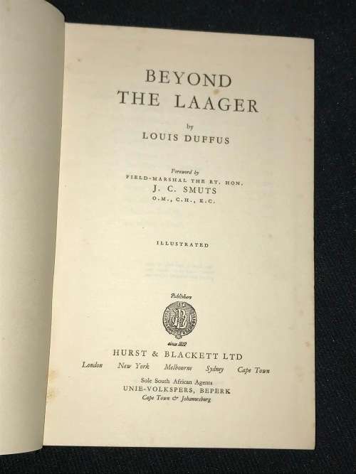 BEYOND THE LAAGER BY LOUIS DUFFER