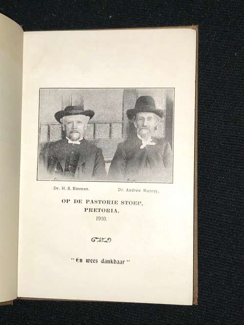 EEN TERUGBLIK OP KERKELIJKE EN GODSDIENSTIGE TOESTANDEN IN DE TRANSVAAL DOOR H.S. BOSMAN 1923