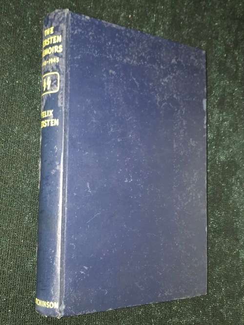 THE KERSTEN MEMOIRS BY FELIX KERSTEN 1940 - 1945