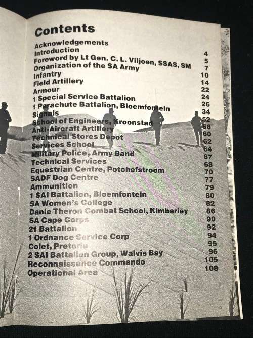 OUR SOUTH AFRICAN ARMY TODAY BY BERNARD MARKS