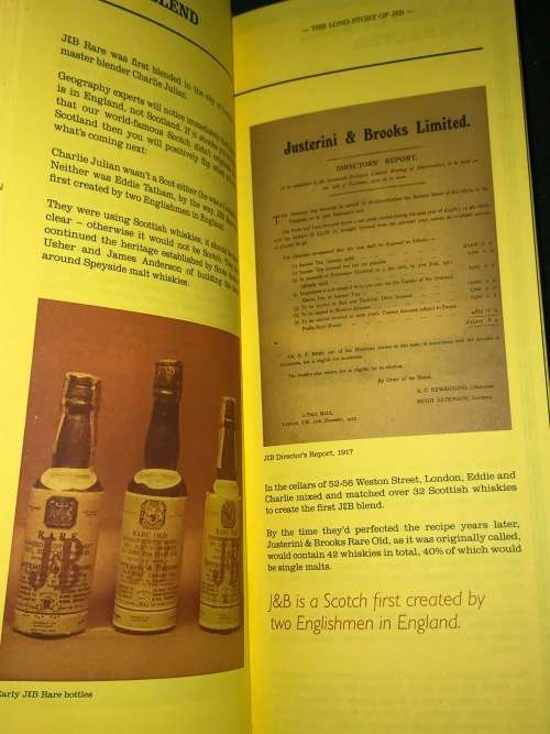 THE MANY STORIES OF THE WORLD`S #1 PARTY WHISKY - J&B