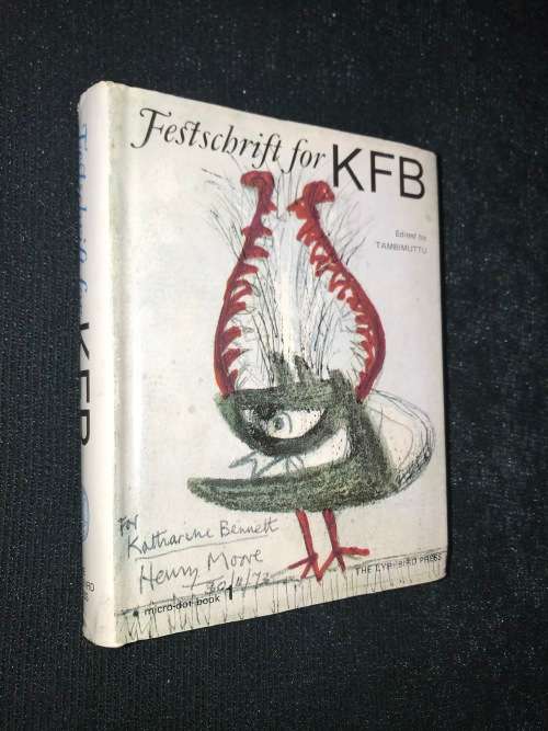 FESTSCHRIFT FOR KATHARINE FALLEY BENNETT - LYREBIRD PRESS