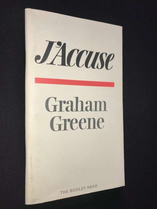 J`ACCUSE BY GRAHAM GREENE 1ST EDITION