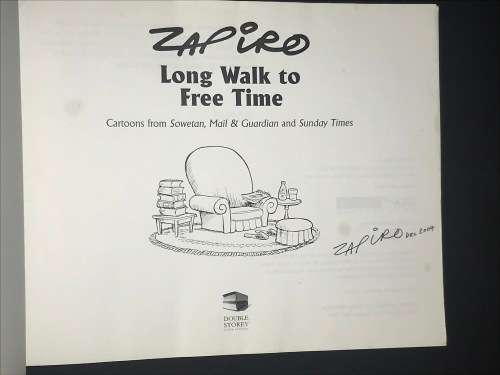 ZAPIRO - LONG WALK TO FREE TIME - SIGNED COPY