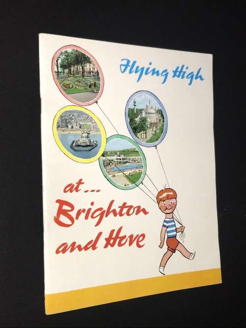 1970 VINTAGE TRAVEL GUIDE BRIGHTON AND HOVE