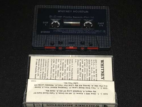 WHITNEY HOUSTON CASSETTE TAPE