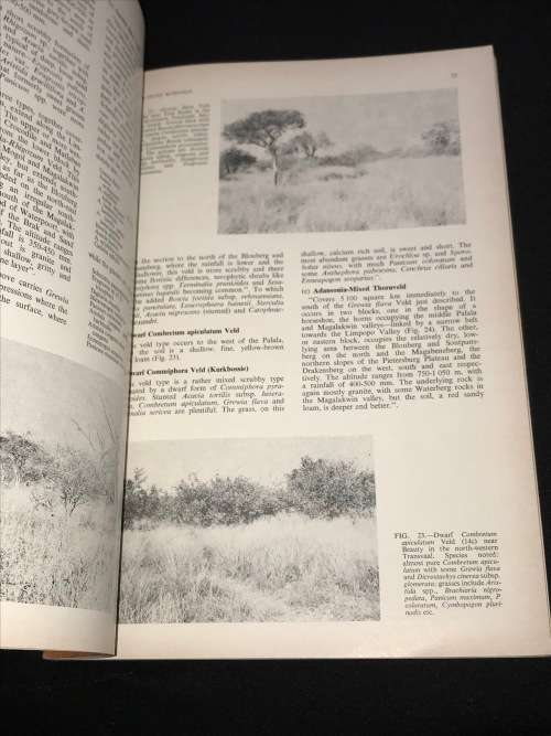 VELD TYPES OF SOUTH AFRICA - J.P.H. ADCOCKS MEMOIRS OF THE BOTANICAL SURVEY OF SOUTH AFRICA