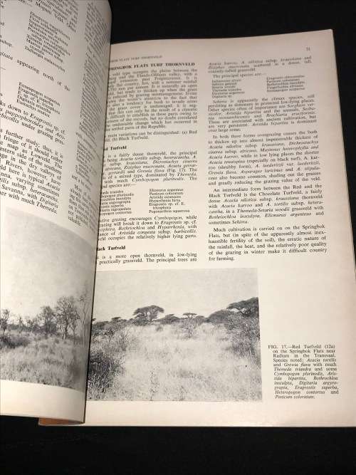 VELD TYPES OF SOUTH AFRICA - J.P.H. ADCOCKS MEMOIRS OF THE BOTANICAL SURVEY OF SOUTH AFRICA