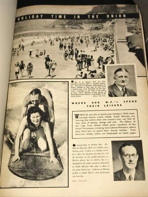 CAPE TIMES ANNUAL 1940