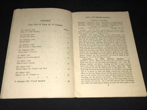 GOD STIG SY VOLK EN SY TEMPEL - LOVEDALE PRESS 1949