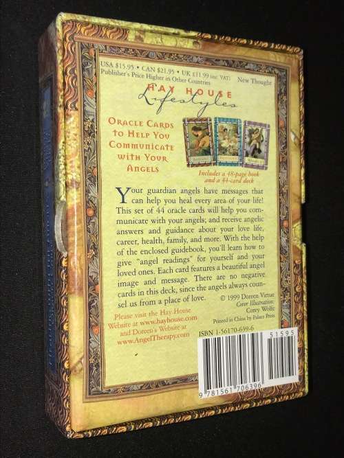 HEALING WITH THE ANGELS ORACLE CARDS DOREEN VIRTUE