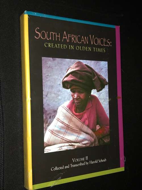 SOUTH AFRICAN VOICES  3 VOLUME SET COLLECTED AND TRANSCRIBED BY HAROLD SCHEUB