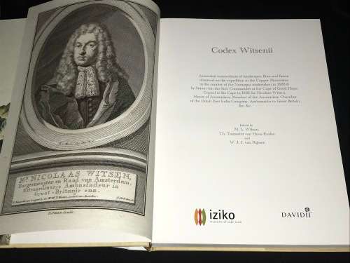 CODEX WITSENII ANNOTATED WATERCOLOURS OF LANDSCAPES, FLORA AND FAUNA....