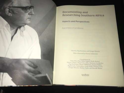 DOCUMENTING AND RESEARCHING SOUTHERN AFRICA ASPECTS AND PERSPECTIVES ESSAYS CARL SCHLETTWEIN