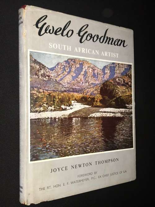 GWELO GOODMAN SOUTH AFRICAN ARTIST BY JOYCE NEWTON THOMPSON SIGNED BY AUTHOR