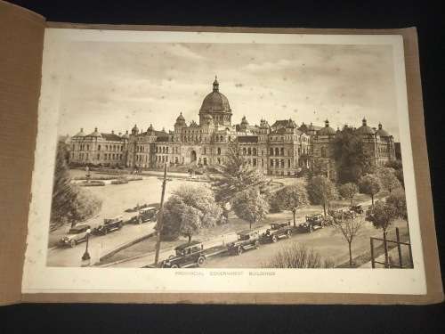 PICTURESQUE VICTORIA BRITISH COLUMBIA A SERIES OF 24 EXCLUSIVE VIEWS REAL PHOTOGRAVURE