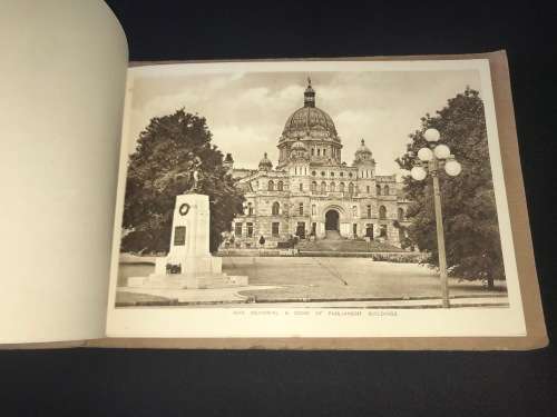 PICTURESQUE VICTORIA BRITISH COLUMBIA A SERIES OF 24 EXCLUSIVE VIEWS REAL PHOTOGRAVURE