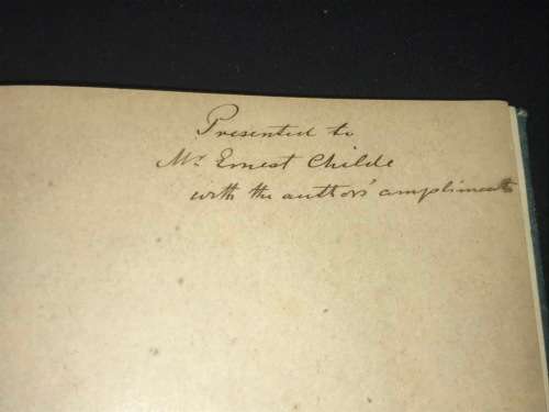 A TREATISE ON MAP-PROJECTIONS BY C.L.H. MAX JURISCH CAPE TOWN 1890 PRESENTATION COPY