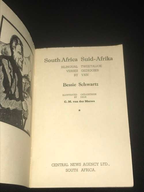 SUID- AFRIKA TWEETALIGE GEDIGGIES BILINGUAL VERSE VAN BESSIE SCWARTZ