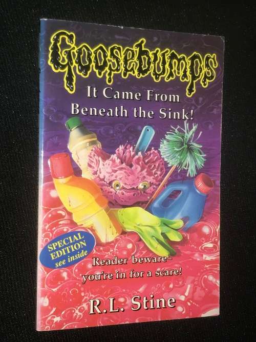 GOOSEBUMPS IT CAME FROM BENEATH THE SINK BY R.L. STINE