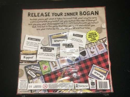 BOGANOLOGY AUSSIE BOARD GAME