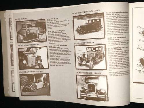 THE CRANKHANDLE CLUB PRESENTS A DRIVE DOWN MEMORY LANE PROGRAMME 1978