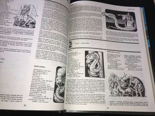 DUNGEONS & DRAGONS TSR FIEND FOLIO TOME OF CREATURES MALEVOLENT AND BENIGN