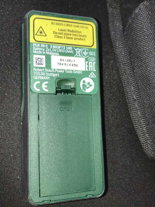 BOSCH PLR 30 C DIGITAL LASER  MEASURE ( UP TO 30M )