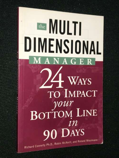 THE MULTI DIMENSIONAL MANAGER 24 WAYS TO IMPACT YOUR BOTTOM LINE IN 90 DAYS