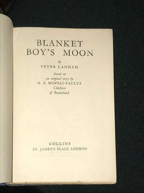 BLANKET BOY'S MOON BY PETER LANHAM