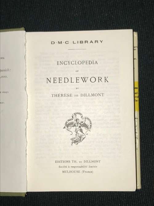 ENCYLOPEDIA OF NEEDLEWORK BY TH. DE DILLMONT D.M.C.