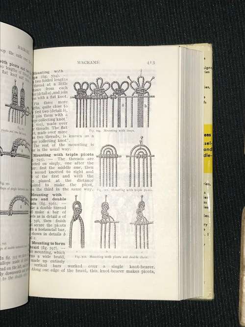 ENCYLOPEDIA OF NEEDLEWORK BY TH. DE DILLMONT D.M.C.