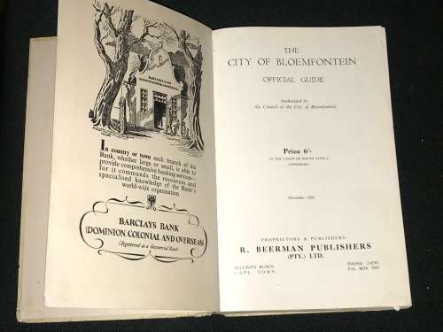 THE CITY OF BLOEMFONTEIN OFFICIAL GUIDE