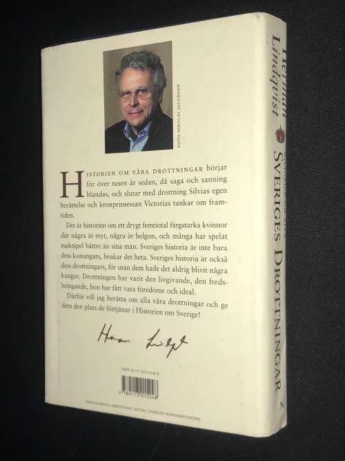 HISTORIEN OM ALLA SVERIGES DROTTNINGAR - HERMAN LINDQUIST