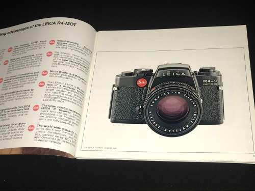 LEICA R4 - MOT MANUAL