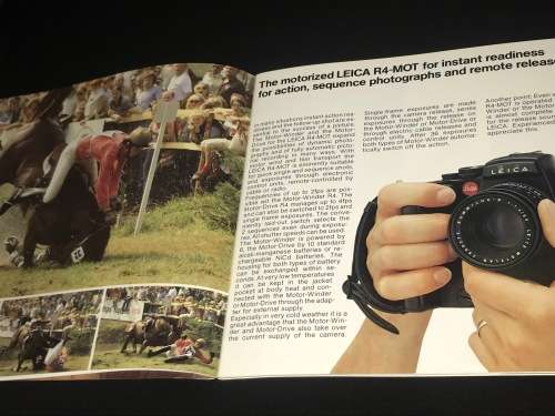 LEICA R4 - MOT MANUAL