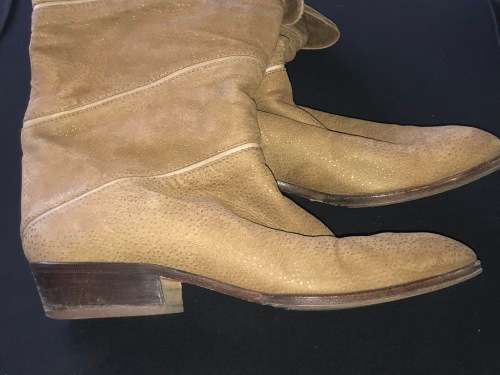 VINTAGE ORIGINAL SERGIO ROSSI SUEDE BOOTS UK SIZE 5