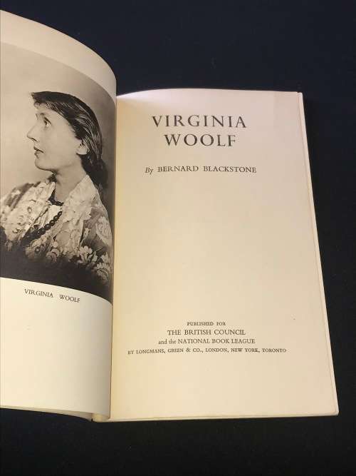 VIRGINIA WOOLF BY BERNARD BLACKSTONE