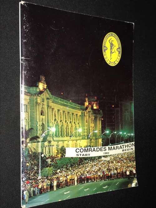 60TH COMRADES MARATHON 1985 PROGRAMME SIGNED BY BRUCE FORDYCE