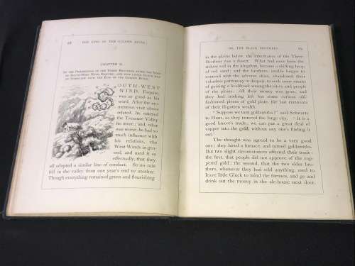 THE KING OF THE GOLDEN RIVER OR THE BLACK BROTHERS A LEGEND OF STIRIA BY JOHN RUSKIN 1888