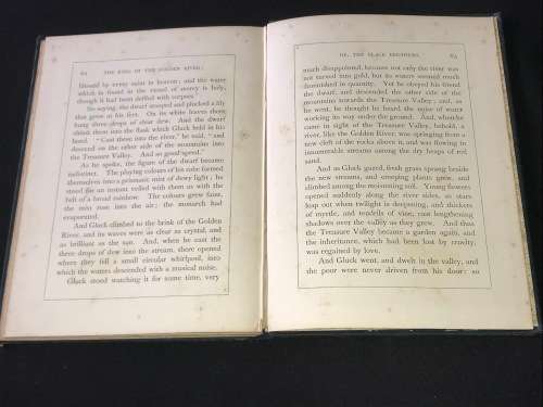 THE KING OF THE GOLDEN RIVER OR THE BLACK BROTHERS A LEGEND OF STIRIA BY JOHN RUSKIN 1888