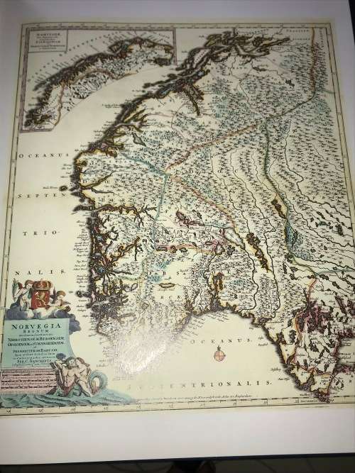 NORGE OG NORDEN - I GAMLE KART OG TRYKK - ERIK VAN MINGROOT - EDUARD VAN ERMEN