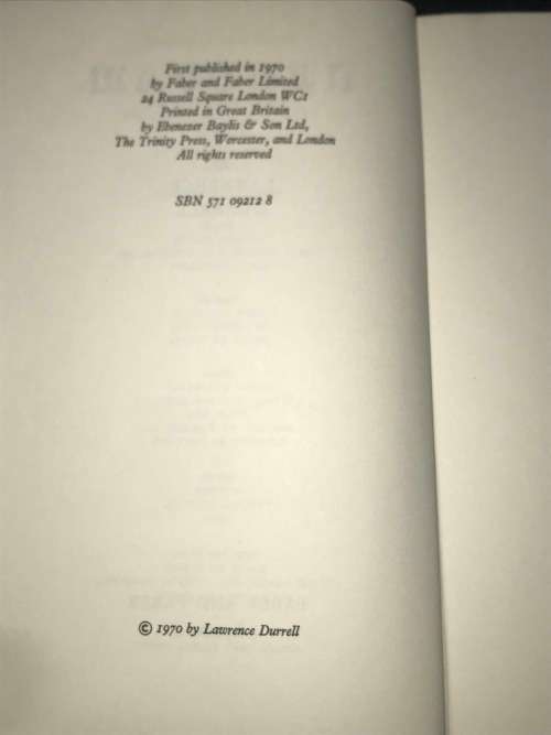 NUNQUAM BY LAWRENCE DURRELL